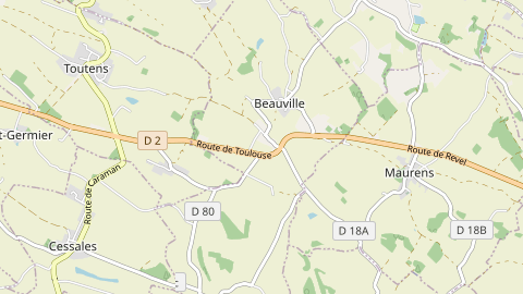 Carte de localisation de l'évènement