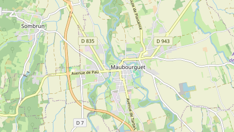 Carte de localisation de l'évènement