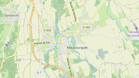 Carte de localisation de l'évènement