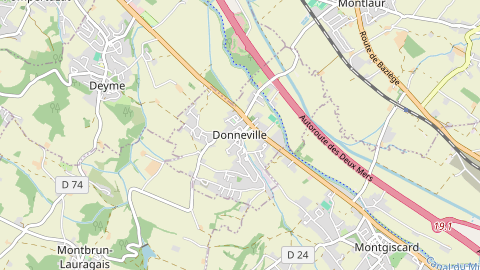 Carte de localisation de l'évènement