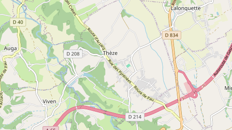 Carte de localisation de l'évènement