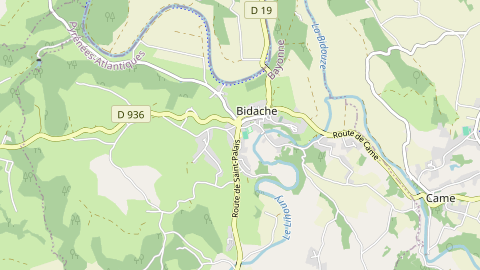 Carte de localisation de l'évènement