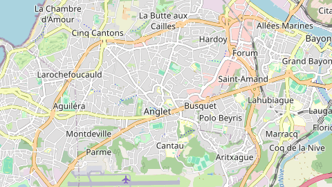 Carte de localisation de l'évènement