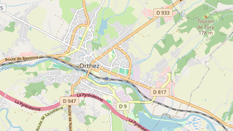 Carte de localisation de l'évènement