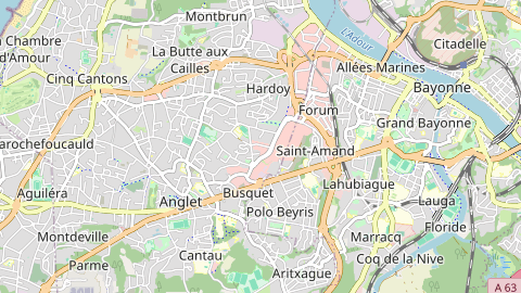 Carte de localisation de l'évènement