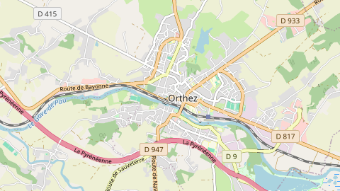 Carte de localisation de l'évènement