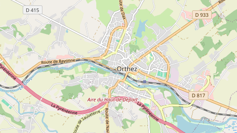 Carte de localisation de l'évènement