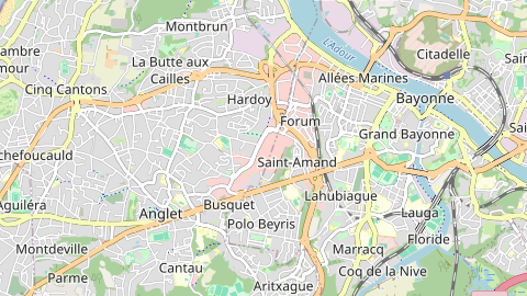 Carte de localisation de l'évènement