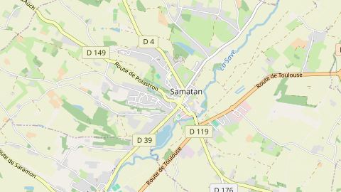 Carte de localisation de l'évènement