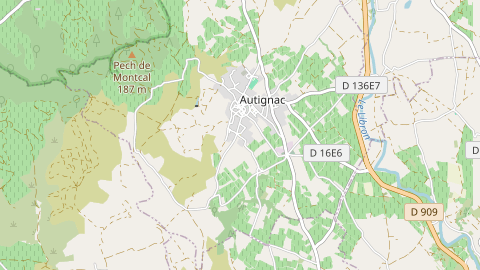 Carte de localisation de l'évènement