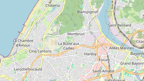 Carte de localisation de l'évènement
