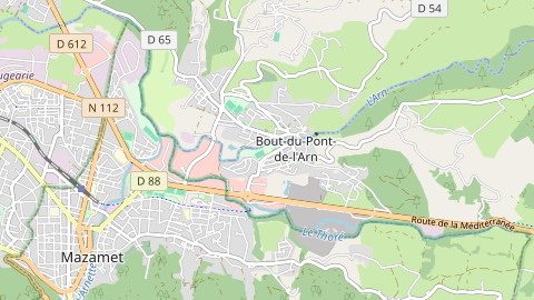 Carte de localisation de l'évènement