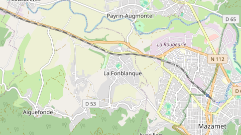Carte de localisation de l'évènement