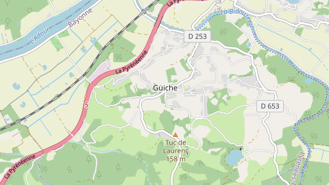Carte de localisation de l'évènement