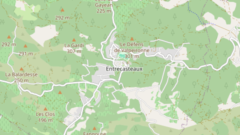 Carte de localisation de l'évènement