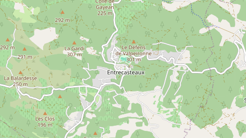 Carte de localisation de l'évènement