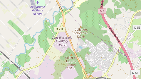 Carte de localisation de l'évènement