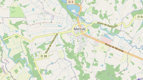 Carte de localisation de l'évènement