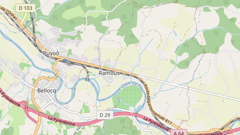 Carte de localisation de l'évènement