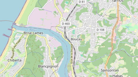 Carte de localisation de l'évènement