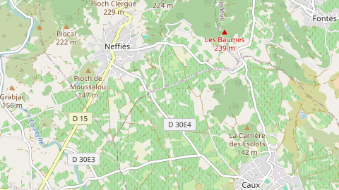 Carte de localisation de l'évènement
