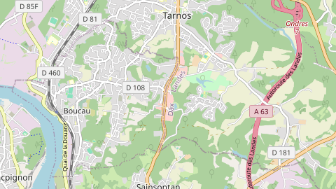 Carte de localisation de l'évènement