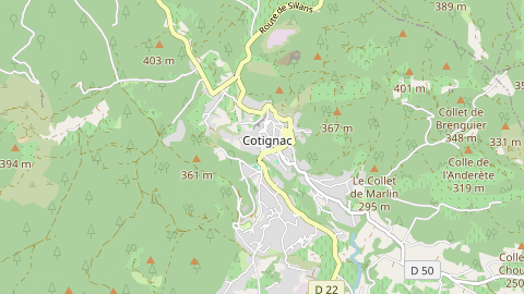 Carte de localisation de l'évènement