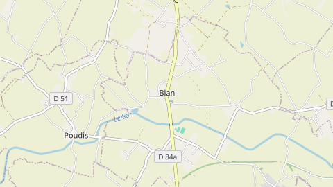 Carte de localisation de l'évènement