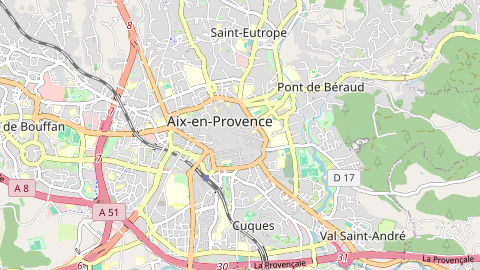 Carte de localisation de l'évènement