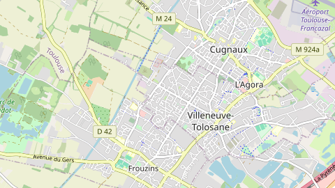 Carte de localisation de l'évènement