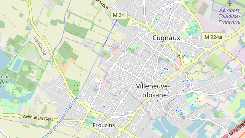Carte de localisation de l'évènement