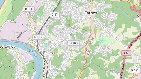 Carte de localisation de l'évènement