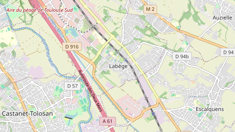 Carte de localisation de l'évènement