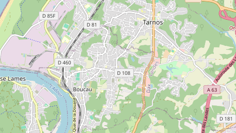 Carte de localisation de l'évènement