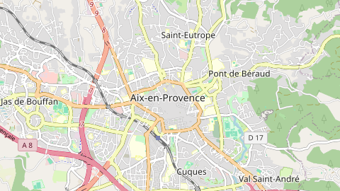 Carte de localisation de l'évènement