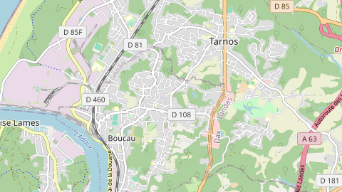 Carte de localisation de l'évènement