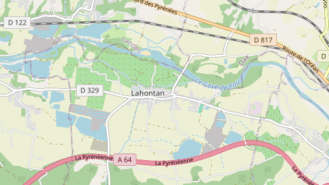 Carte de localisation de l'évènement