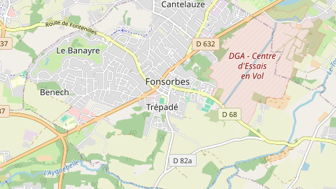 Carte de localisation de l'évènement