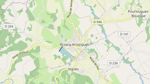 Carte de localisation de l'évènement