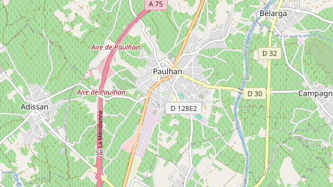 Carte de localisation de l'évènement