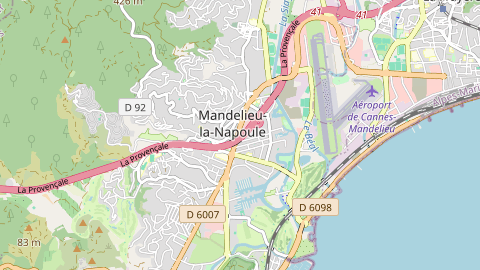 Carte de localisation de l'évènement