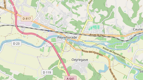 Carte de localisation de l'évènement