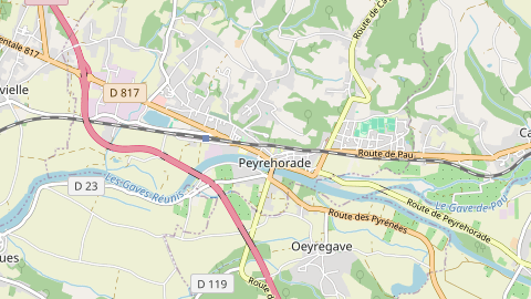 Carte de localisation de l'évènement