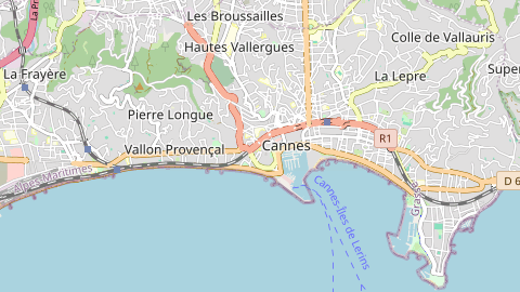Carte de localisation de l'évènement