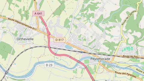 Carte de localisation de l'évènement