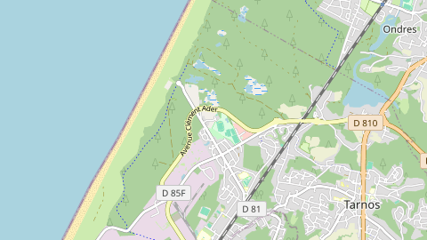 Carte de localisation de l'évènement