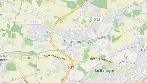 Carte de localisation de l'évènement