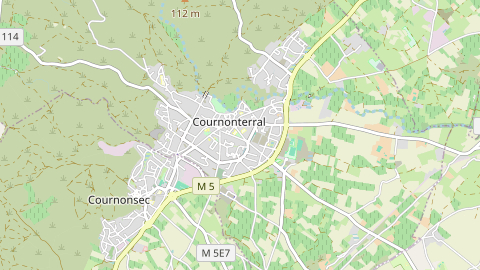 Carte de localisation de l'évènement