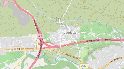Carte de localisation de l'évènement