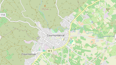 Carte de localisation de l'évènement
